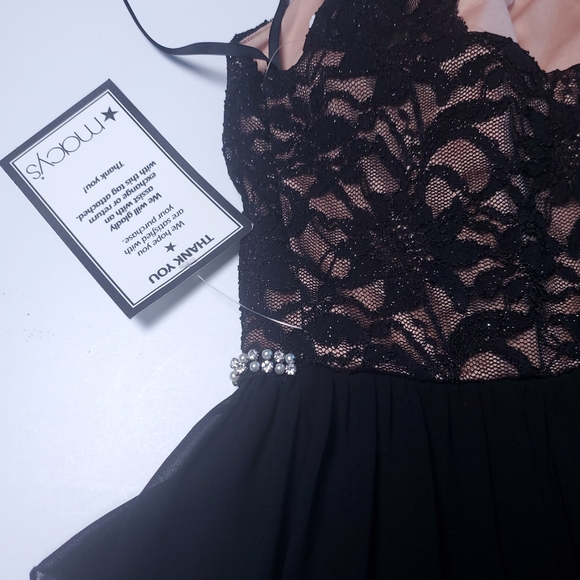 City Studio Black Cocktail/ Formal Dress- Y2K - Picture 4 of 16